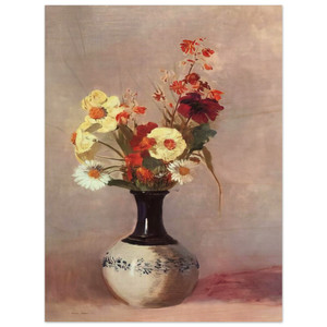 Odilon Redon  VASE OF FLOWERS 9 Wood Print