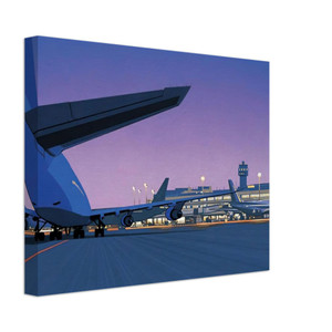 Hiroshi Nagai  Taxiway N2 Canvas