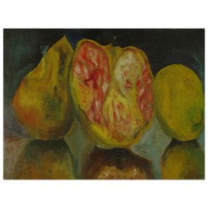 Salvador Dali  STILL LIFE POMEGRANATES Wood Print