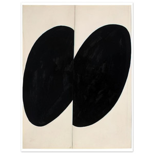 Ellsworth Kelly  Black Forms Aluminum Print