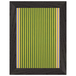 Gene Davis LimelightSounds of Grass 1960 Premium Framed Print/Poster