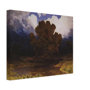 Arkhyp Kuindzhi  Forest Lake Cloud Canvas