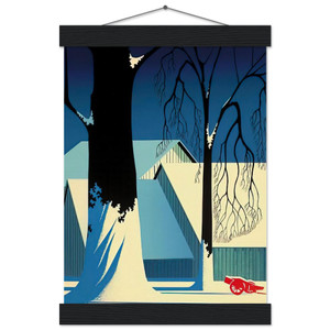 Eyvind Earle  Turquoise Museum-Quality Matte Paper Poster with Hanger