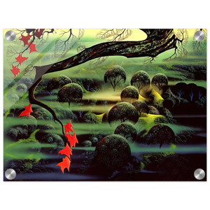 Eyvind Earle  Valley of Mystery Acrylic Print