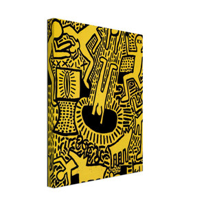 Keith Haring  UNTITLED 1981 N2 Canvas