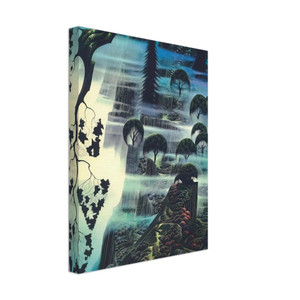 Eyvind Earle  Surf Wind and Fog Canvas