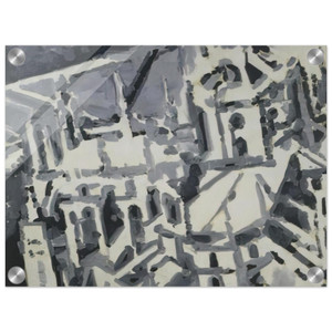 Gerhard Richter  TOWNSCAPE M9 1968 Acrylic Print