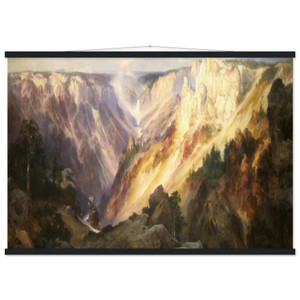 Thomas Moran Grand Canyon Yellowstone Matte Paper Poster with Hanger