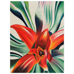 Georgia OKeeffe  Leaves of a Plant Wood Print