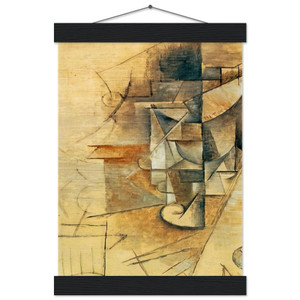 Pablo Picasso  A glass Museum-Quality Matte Paper Poster with Hanger