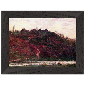 Claude Monet The Village of La CocheBlond Evening Art Print/Poster