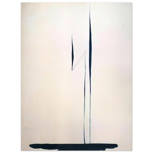 Georgia OKeeffe  Black Lines 1 Aluminum Print