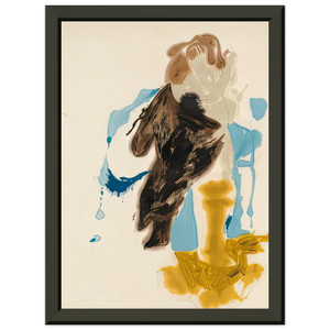 Helen Frankenthaler  After Rubens 1961 Premium Metal Framed Art Print / Poster