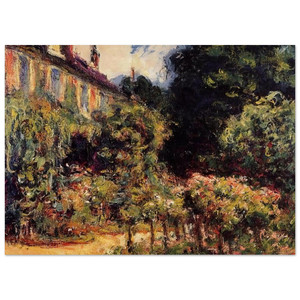 claude monet  The Artists House at Giverny Fine Art Poster / Art Print