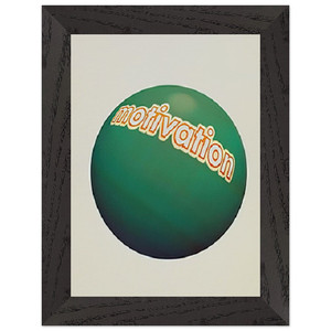 Michel Majerus  Untitled  1998 N1 Premium Wooden Framed Art Print / Poster