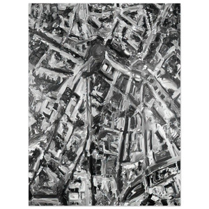 Gerhard Richter  TOWNSCAPE PL 1970 Aluminum Print