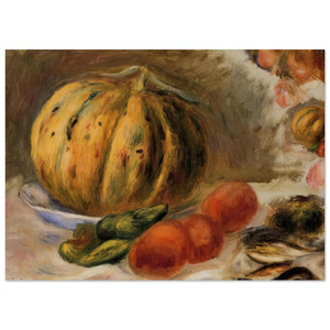 PierreAuguste Renoir  Melon and Tomatos Fine Art Poster / Art Print