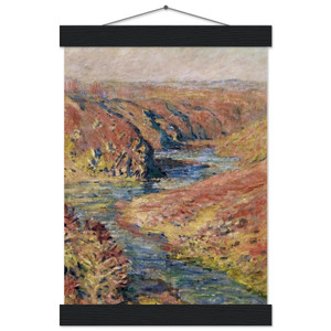Monet Valley of Creuse Fresselines Museum-Quality Matte Paper Poster with Hanger