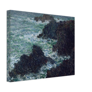 claude monet  The Cote Sauvate Canvas