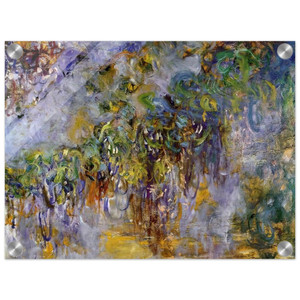 claude monet  Wisteria right half Acrylic Print