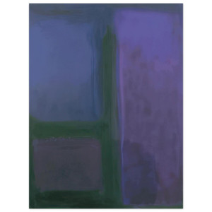 Esteban Vicente  AFTERNOON 1971 Aluminum Print