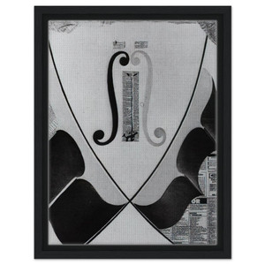 Salvador Dali UNTITLED HEAD OF SPANISH NOBLEMAN CATASTROPHE MODEL Canvas