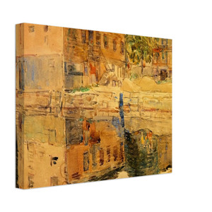 Childe Hassam  The Mirror Cos Cob Connecticut Canvas