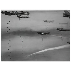 Gerhard Richter  BOMBERS 1963 Aluminum Print