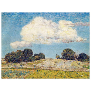 Childe Hassam  Dragon Cloud Old Lyme Wood Print