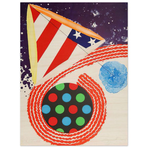 James Rosenquist  A Free for All Wood Print