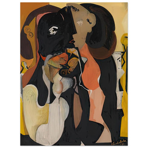 Helen Frankenthaler  Woman 1950 Aluminum Print