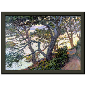 Theo van Rysselberghe PINES OF RAYOL 1912 Metal Framed Art Print