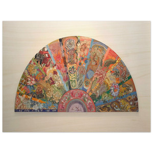 Miriam Schapiro  Pleasure Dome  2003 Wood Print