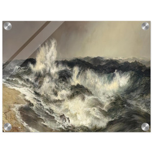 Thomas Moran  The Much Resounding Sea Acrylic Print