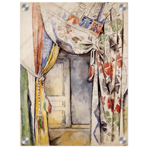 Paul Cezanne  Curtains Acrylic Print