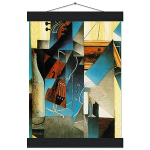 Juan Gris  VIOLIN AND PRINT 1913 Museum-Quality Matte Paper Poster with Hanger