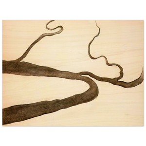 Georgia OKeeffe  Drawing IX Wood Print