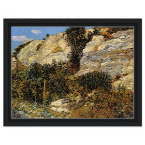 Childe Hassam  Lymans Ledge Appledore Framed Canvas