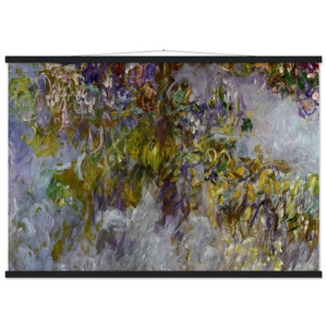 claude monet  Wisteria left half Museum-Quality Matte Paper Poster with Hanger