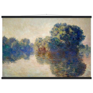 Claude Monet The Seine near Giverny Matte Paper Poster with Hanger
