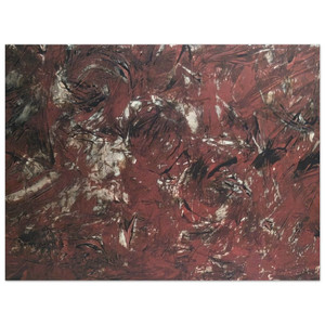 Milton Resnick  UNTITLED 1982 N5 Wood Print