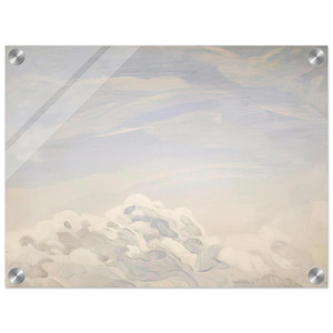 Neil Welliver  Study for Clouds I  1979 Acrylic Print