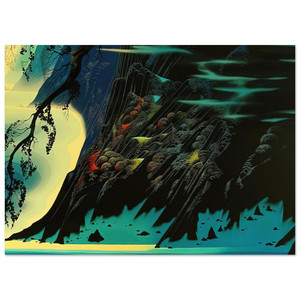 Eyvind Earle  Coastal Magic Fine Art Poster / Art Print