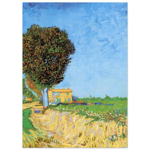 Vincent van Gogh  A Lane near Arles Fine Art Poster / Art Print