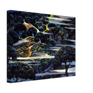 Eyvind Earle  Garden of Eden Canvas