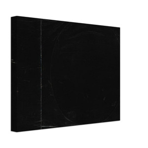 Ellsworth Kelly  Black on Black Canvas