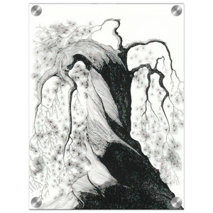 Eyvind Earle  Pine Tree Acrylic Print