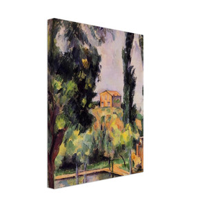 Paul Cezanne  Jas de Bouffan Canvas