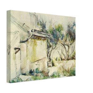 Paul Cezanne  Jourdans Cottage Canvas