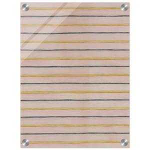 Gene Davis  Pin Stripes  1960 Acrylic Print
